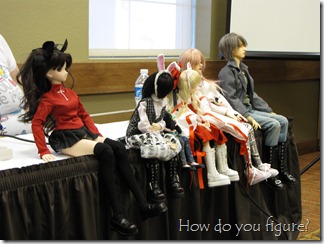 Rin looks on at the others